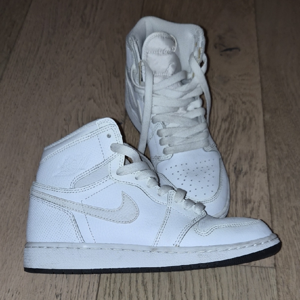 Nike White High-Top Sneakers